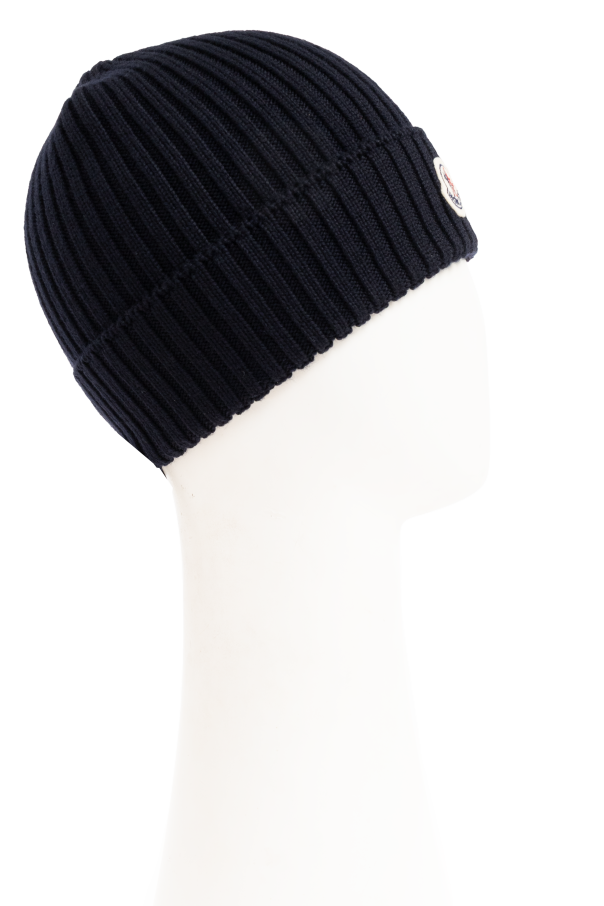 Moncler Enfant Boné com patch de logótipo