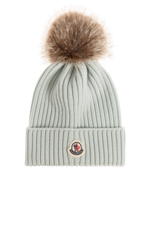 Gorro com pompom e logótipo