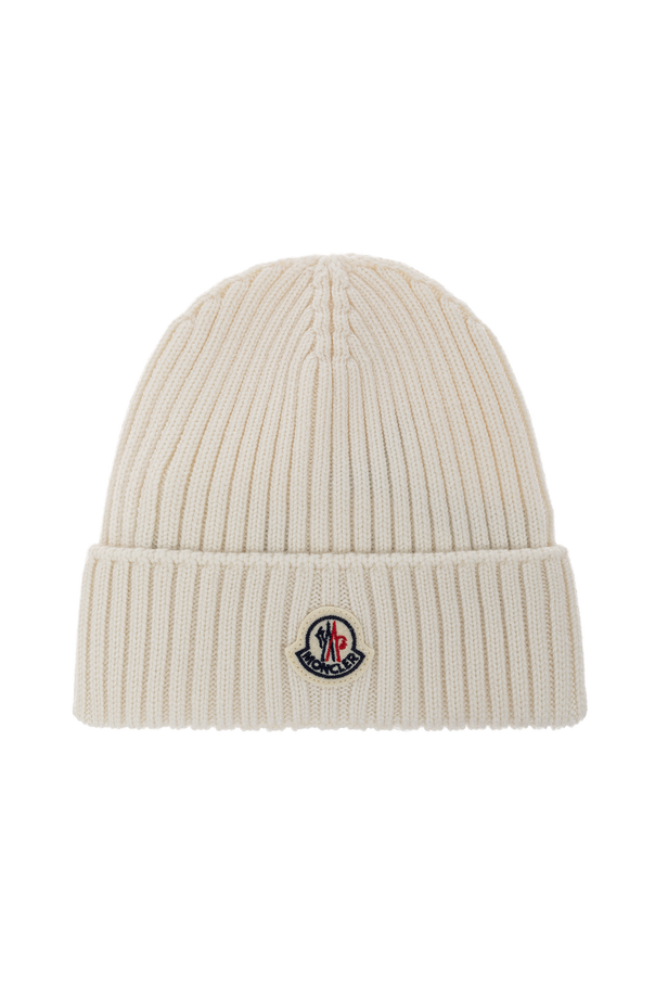 Cap with logo patch od Moncler Enfant