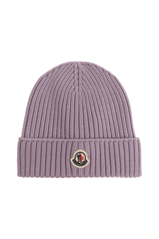 Moncler Enfant Boné com aplicação de logótipo