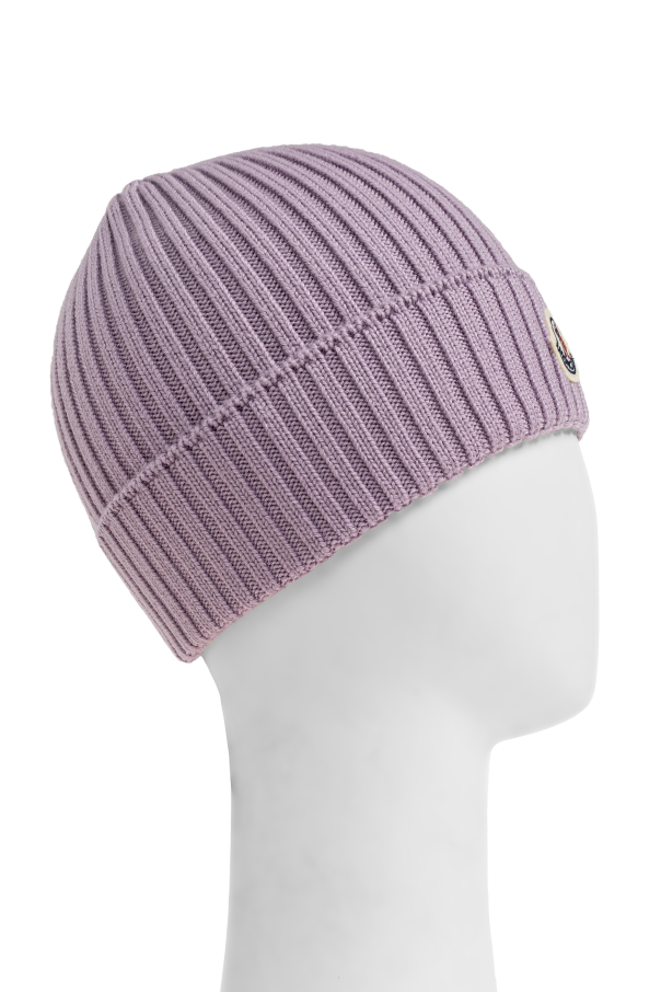 Moncler Enfant Boné com aplicação de logótipo