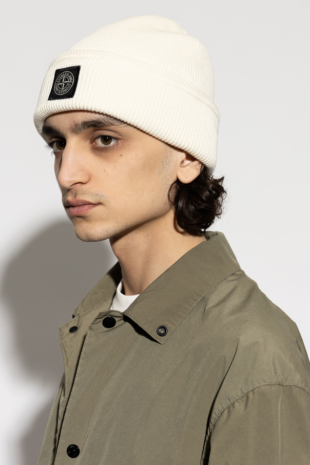 Stone Island Cap with logo patch