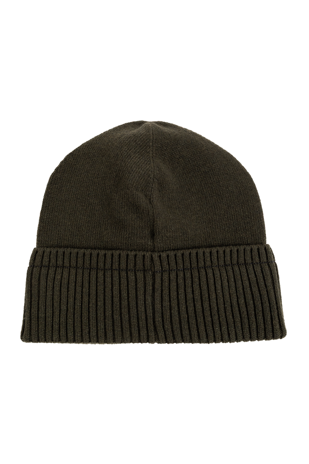 Moncler Wool beanie with logo patch