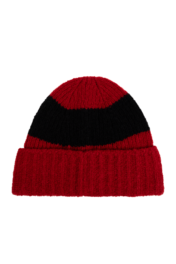 Moncler Wool beanie with logo patch