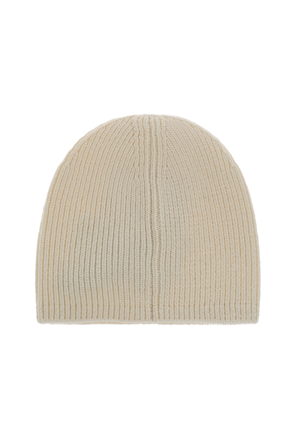 Moncler Wool beanie with logo patch