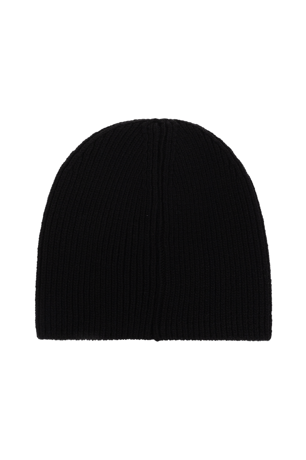 Moncler Wool beanie with logo patch
