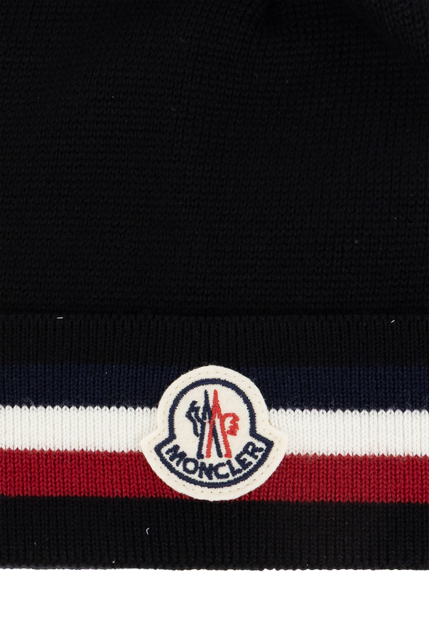 Moncler Wool beanie with logo
