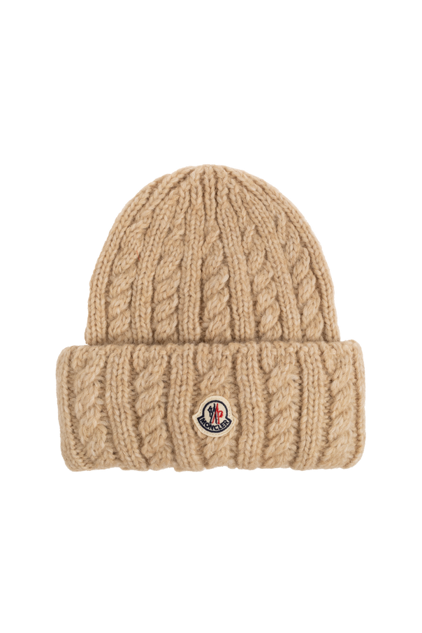 Cap with logo patch od Moncler