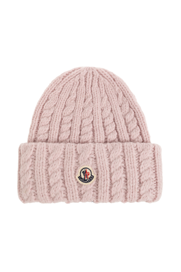 Cap with logo patch od Moncler