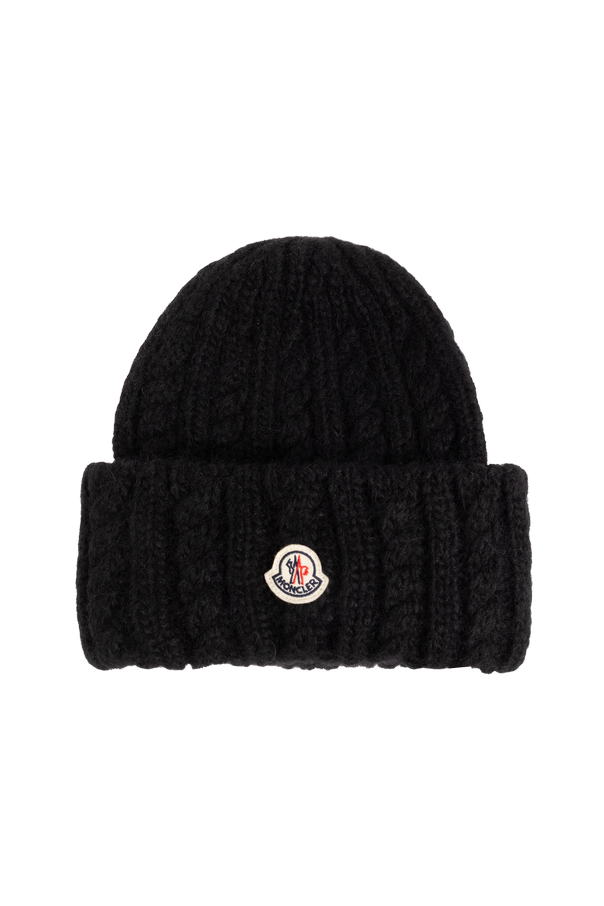 Cap with logo patch od Moncler