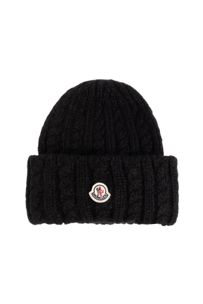 Cap with logo patch