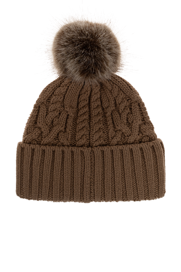 Moncler Cap with logo patch