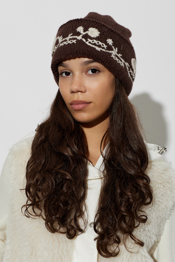 Moncler Wool Beanie Hat