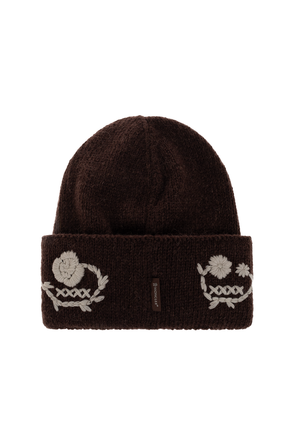 Moncler Wool Beanie Hat