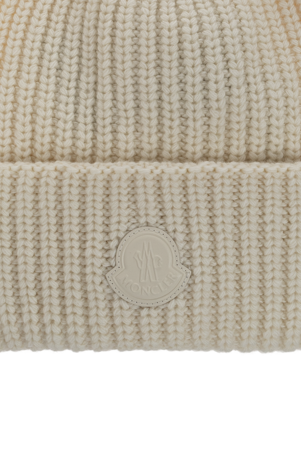 Moncler Wool beanie with logo