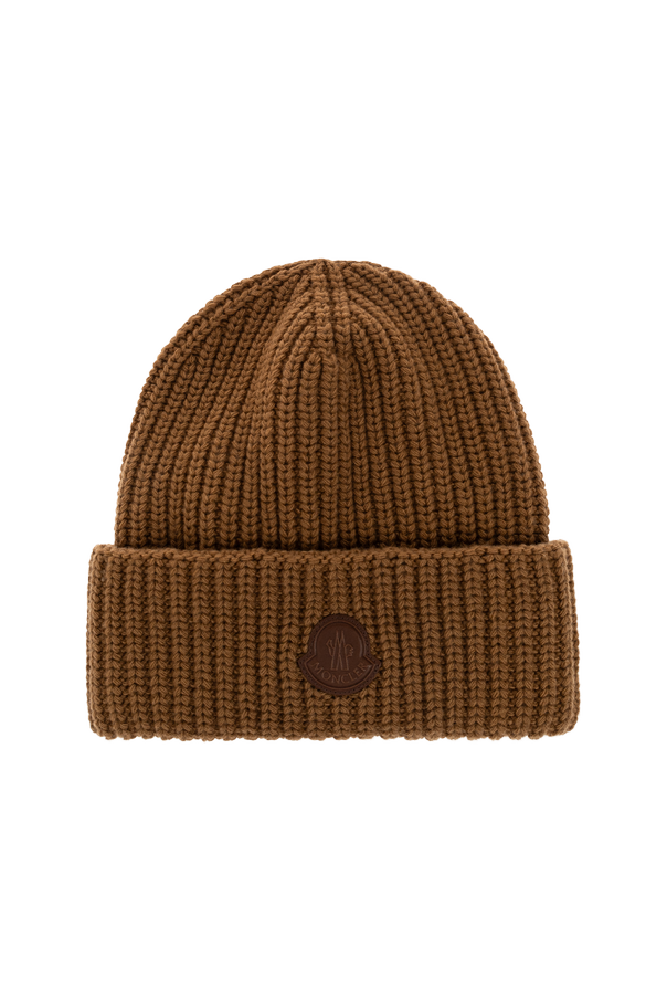 Wool beanie with logo od Moncler