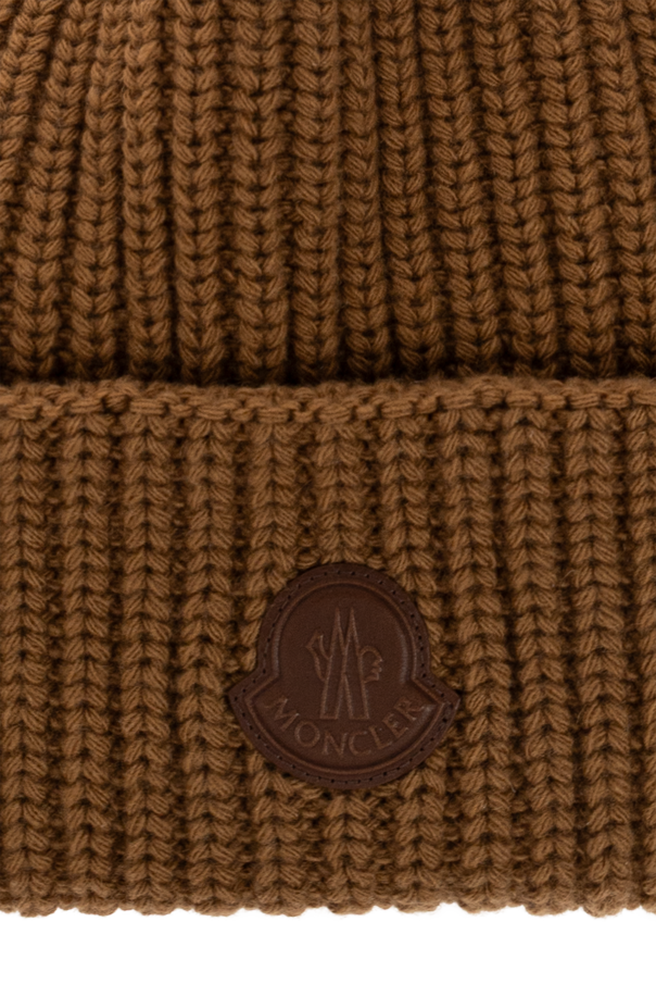 Moncler Wool beanie with logo