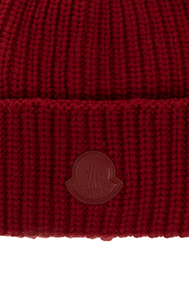 Moncler Wool beanie with logo