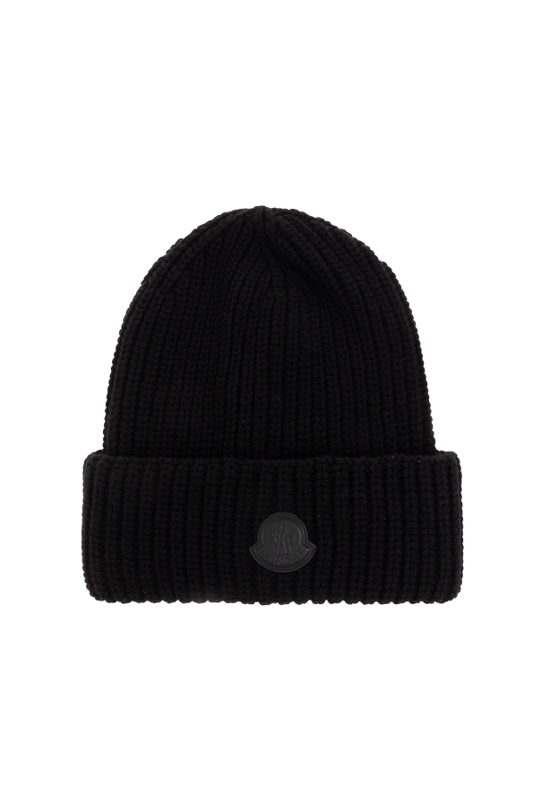 Moncler Wollmütze mit Logo
