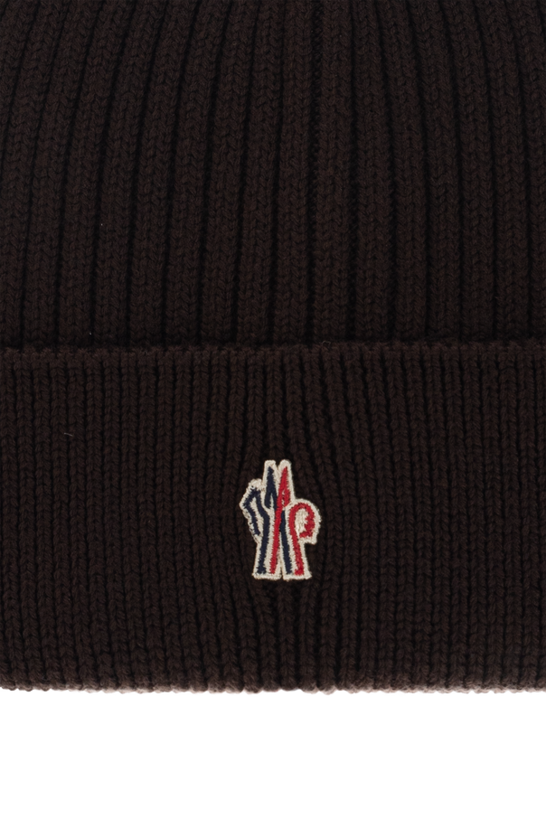 Moncler Grenoble Căciulă MONCLER GRENOBLE APRÈS-SKI maro din lână