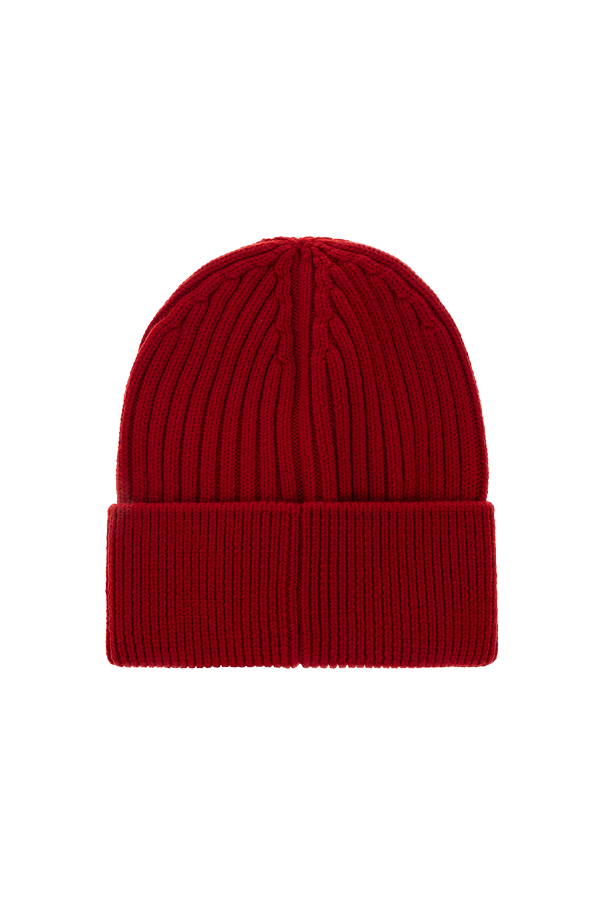 Moncler Grenoble MONCLER GRENOBLE APRÈS-SKI gorro de punto clásico en lana roja