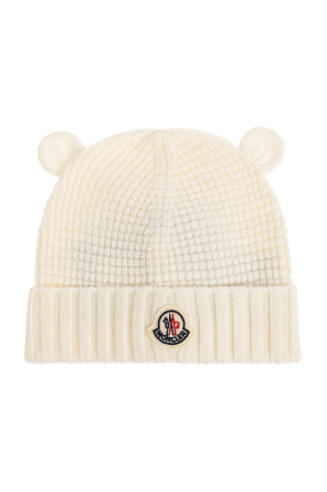 Gorro de lana con logo