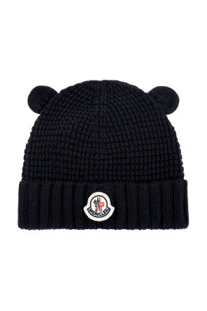 Gorro de lana con logo