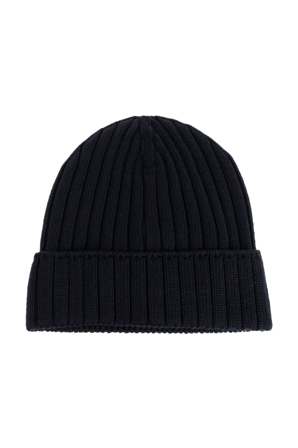 Moncler Enfant Wool beanie with logo