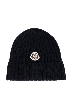 Gorro de lana con logo