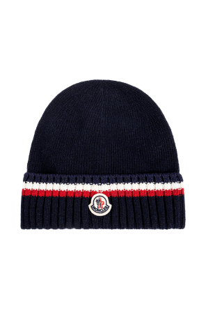 Gorro de lana con logo