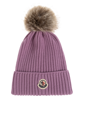 Gorro de lana con logo