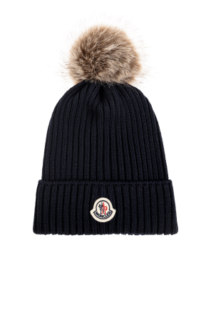 Gorro de lana con logo