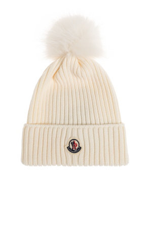 Gorro de lana con logo