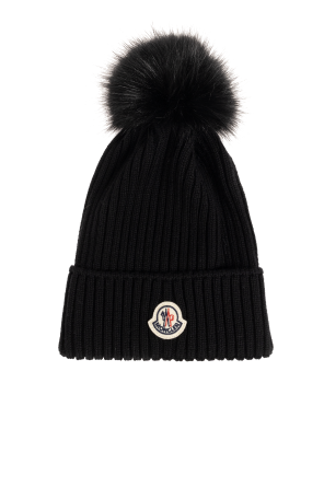 Gorro de lana con logo