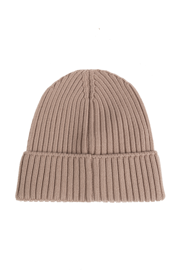 Moncler Enfant Wool beanie with logo