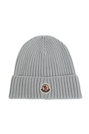 Gorro de lana con logo