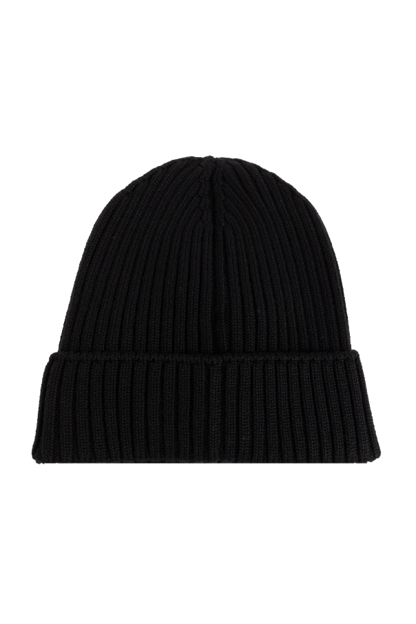 Moncler Enfant Wool beanie with logo