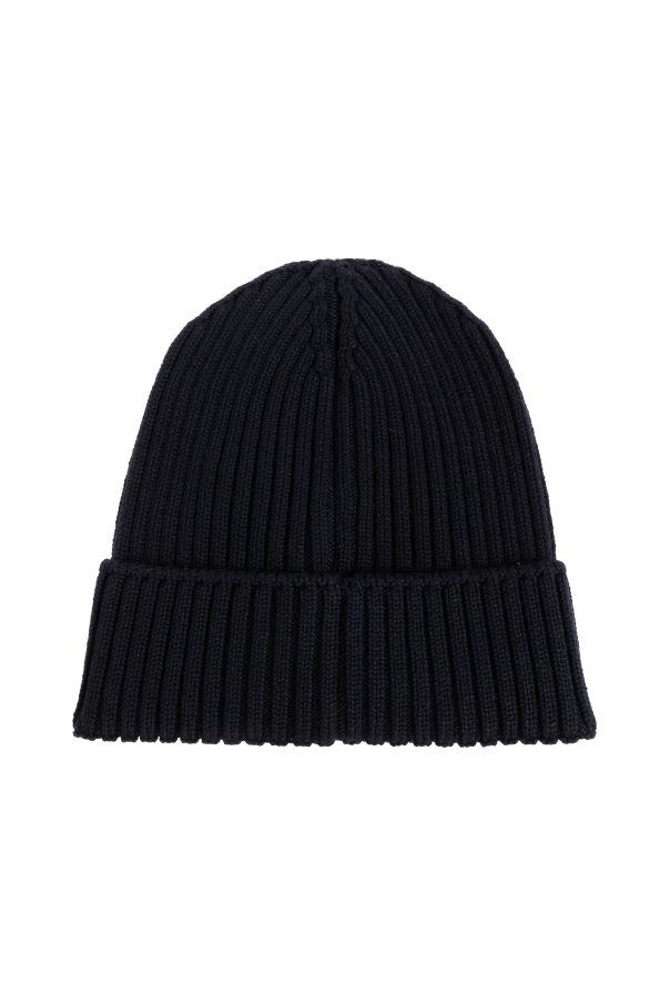 Moncler Enfant Wool beanie with logo