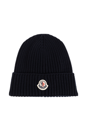 Gorro de lana con logo