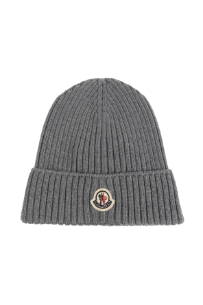 Gorro de lana con logo
