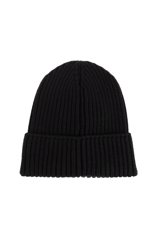 Moncler Enfant Wool beanie with logo