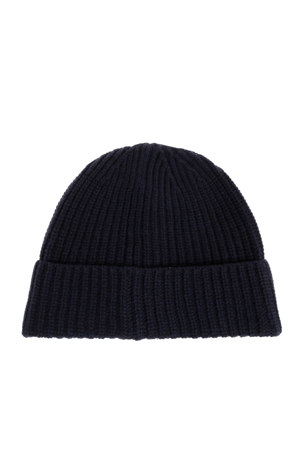 Stone Island Wool beanie with patch