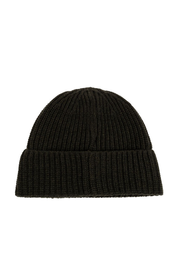 Stone Island Wool beanie with patch