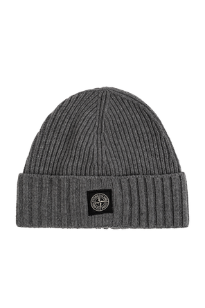 Cap with logo patch