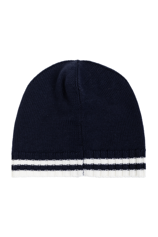 Dolce & Gabbana Kids Wool hat with logo