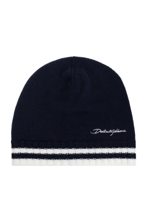 Wool hat with logo