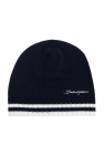 Dolce & Gabbana Kids BLACK Wool hat with logo