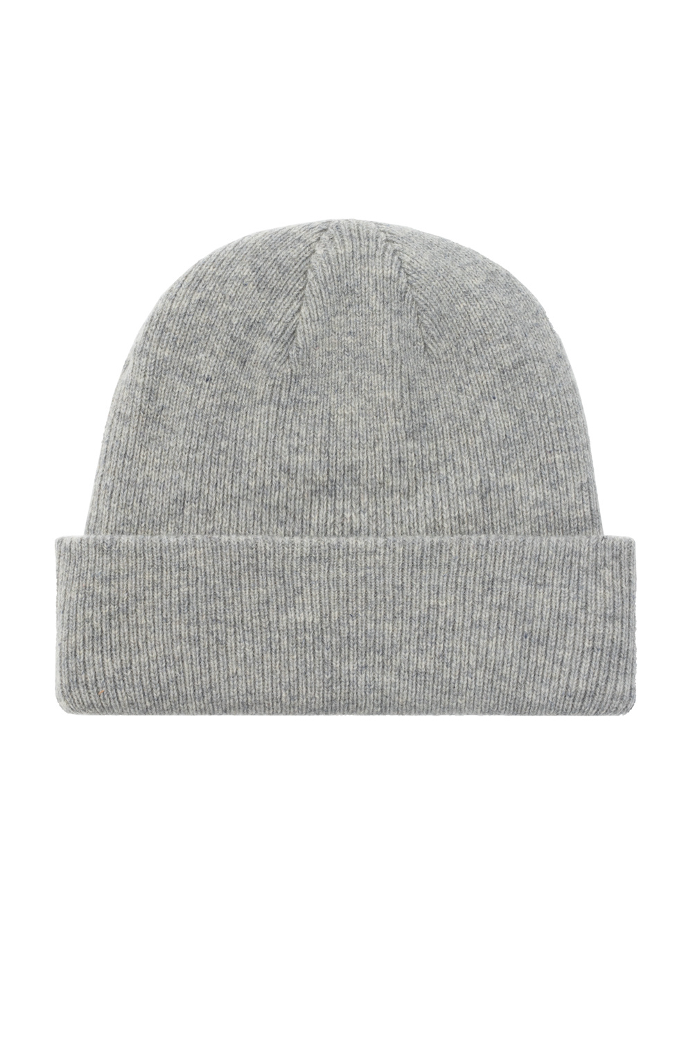 Samsøe Samsøe Wool beanie with logo