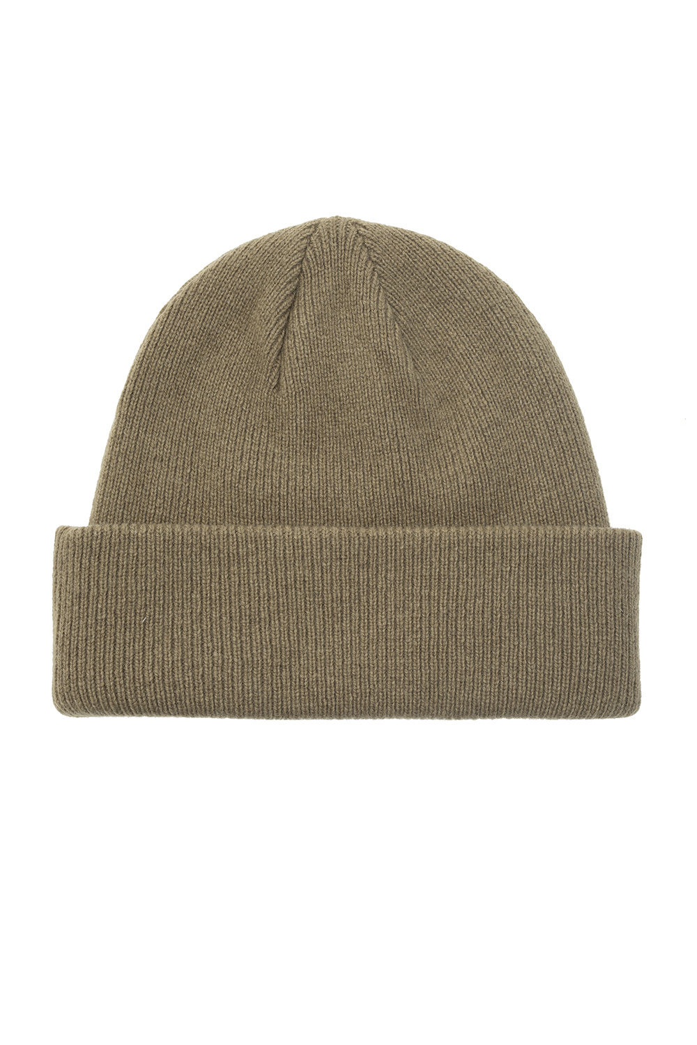 Samsøe Samsøe Wool beanie with logo