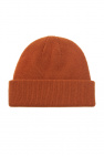 Samsøe Samsøe Wool beanie with logo